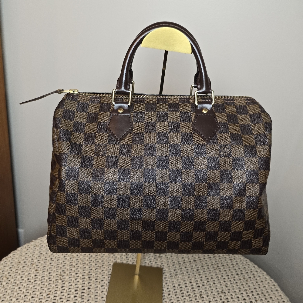Louis Vuitton Speedy 30 Damier Ebene
